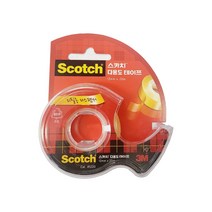 스카치 다용도 테이프 디스펜서 522 12mm x 20m, 5개