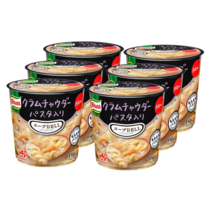 일본구매대행 크노르 수프 클램 차우더 38g×6개x3