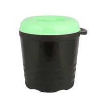 소형 음식물 쓰레기통(연두) 음식물 수거통 가정용 주방용품 청, 단품