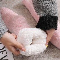 겨울 보온 야외 두꺼운 털 롱 수면양말 야외 일 양말