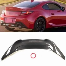 자동차 외장 부품 탄소 섬유 리어 트렁크 리드 덕테일 스포일러 swanneck gt wing for 2022 toyota gr86 subaru brz, 단조 탄소
