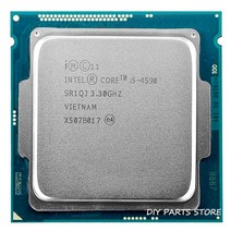 [해외]Intel core i5 4590 i5-4590 LGA 1150 3.3GHz 쿼드 코어 6MB RAM DDR3-1600 DDR3-1333 HD4600