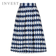[인베스트] 에스닉나염핀턱스커트_VI3S1SK8100