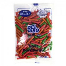 D17 모이스트 오리고기 버거 100g 애견간식, 9개