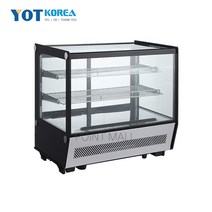와이오티 제과 케이크 쇼케이스 사선양문 사각 RTW-120L, RTW-120L(사각)