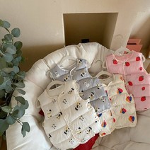 쁘띠람 아동 1+1 조끼 가을 겨울 패딩 등원룩 데일리룩