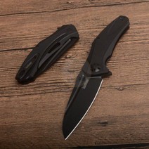 Kershaw-신제품 7008 접이식 포켓 야외 캠핑 나이프 8cr13 블레이드 G10 핸들 사냥 전술 생존 유틸리티 나이프 EDC 도구, CHINA, Black