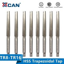 XCAN나사 탭 TR891012141618202226 왼손오른손 사다리꼴 기계 플러그 HS, TR8x3+Right Hand