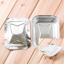 5P 은박도시락 SET 17.3X14.2CM 단체도시락 플라스틱포장용기