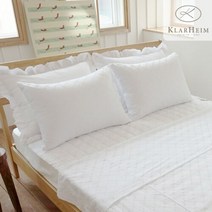 [AK PLAZA] 스프링 면(리플) 홑베개커버