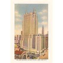 (영문도서) Vintage Journal Waldorf Astoria Hotel New York City Paperback, Found Image Press, English, 9781669509882