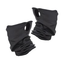 방한 멀티하프 넥워머 검정 2개 기모 겨울 등산 자전거 바이크 목토시