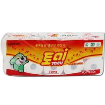 동방제지 토미 펄프 70m, 10롤, 1팩, 10롤