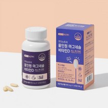 올인원 종합 마그네슘 비타민D 120정 수용성 비타민 B1 B2 B6 B12 골격형성 갱년기여성 노년층 효소 활성화 신경안정제 근육이완 부모님선물 아버님선물, 900mg * 120정