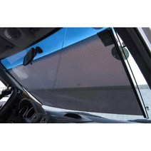 차량용 블라인드 햇빛가리개 커텐 그렌져XG 올뉴모닝 택시 G80 더뉴K3 컨트리맨 NF쏘나타 아우디 SM3 그랜져IG K7 캐스퍼 아반떼MD 스파크, 1개, 45X125 블랙