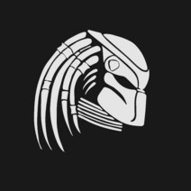 활대링크 13cm X 뜨거운 판매 성격 새로운 도착 프레데터 아바타 자동차 스티커 PVC 장식 액세서리 데칼, 02 은_02 13cm x 12cm