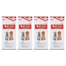 클로시딘 250ml 강아지 고양이 소독제 4개