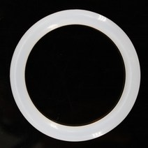 VMQ O링 실리콘 고무링, CS 1mm, 외경 25mm(7개), 하얀