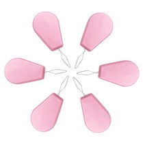 미니재봉틀 6/12PCS 바늘 실꿰기 노인 가이드 쉬운 장치 자동 도구 수제 재봉 액세서리, 6 PCs Pink