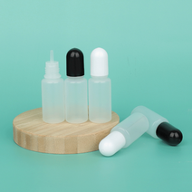 다올마켓 PE 니들 뾰족공병 10ml 막힌속캡 액상소분 잉크통 오일통 다용도 소분통, 검정캡