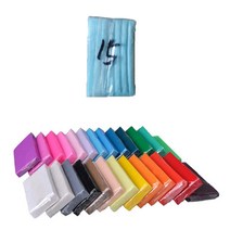 와이지알씨 폴리머클레이 색상 25g 모음 공예 플라스틱 미니어쳐, 15.스카이블루 25g