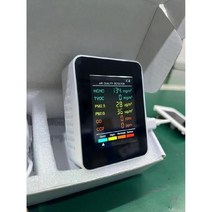 다용도 실내 가정용 이산화탄소 센서 경보기 PM2.5 공기질 포름알데히드 검출기, 01.pm2.5(6 in 1) copm10 화이트