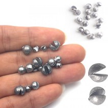 오픈 바이트 리드 싱커 스플릿 샷 낚시 무게 100-0.2g 11 사이즈 수직 밥 보조 태클 50 개/2.1 개, 중국