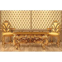 유럽풍 인테리어 사용자 정의 럭셔리 황금 유럽 패턴 빈티지 홈 거실 사진 배경 인테리어 벽 소파 스튜디, 04 2SNCJ00096_05 270x180cm