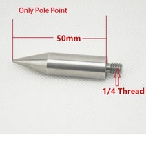토탈 스테이션 용 4 개의 폴이있는 새로운 GMP111B 0MM 미니 프리즘, Only Pole Point