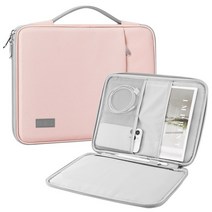 Moko 9-11 인치 태블릿 슬리브 케이스 samsung galaxy tab a8 10.5samsung galaxytab s8 s7 11 ipad pro 11 용 보호 폴리 에스, 회색 녹색, 9-11인치