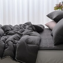 이부자리 차렵이불 베개커버 세트 국산 싱글 4컬러 가을 간절기 겨울이불