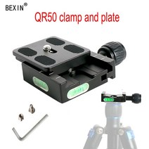 스테디 캠 카메라 봉 모노포드 삼발이 BEXIN QR 시리즈 삼각대 볼 헤드 어댑터, 04 QR-50S