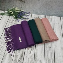 남녀공용 남자 여자 겨울 울100 머플러 목도리 블랙 솔리드 울머플러 20대 30대 남친 여친 기념일 생일 크리스마스 연말 송년 단체 선물 포장