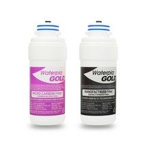 현대 큐밍 HP-813CB 호환 워터피아 정품 필터 전체세트, 1회관리세트(1+1=2개)