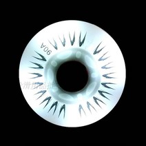 인라인바퀴 구루마마퀴 킥보드바퀴 SEBA Patines 용 플래시 인라인 스케이트 휠 90A LED 조명 60 62 64 68, 01 white 2 wheels