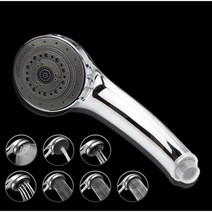 소로이 절수 수압상승 안개분사 비데 7단 스마트 호텔 샤워기헤드 SHD-052, 2개