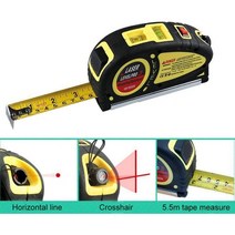 레이저 줄자 거리측정기 레벨기 수평계 수평기 골프 다기능 디지털 전자 줄자 빨간색 적외선 횡단 고정밀 미니 플랫 워터 프로젝터 테이프 측정 측정, a
