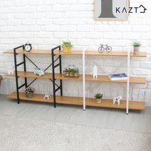 로이드3단와이드철재책장1000, 화이트