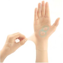 실리콘 자석 손목보호대 손목아대 1개입 손목통증예방