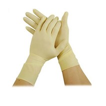 핸드맥스 크린룸 라텍스장갑 8mil 12인치 100매입, 선택01. S사이즈 859-0341, 소(S)