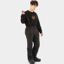 라시엘로 남녀공용 보드복 팬츠 LAZ-P802-BLACK-M