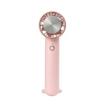 이동식에어컨 수냉식 에어컨 작은방 실외기없는 미니 핸드 헬드 팬 반도체 냉동 에어컨 2000mAh 배터리 휴, 02 Pink