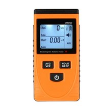 휴대용방사능측정기 라돈측정기 geiger counter 방사선 검출기 geigercounter 핵 방사선 선량계 필드 자기 emf 미터 온도 습도 테스터, gm3120 오렌지