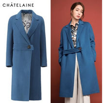 브랜드 샤트렌 여성 캐시미어 핸드메이드 울코트 20대 30대여성 40대여성 중년여성