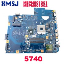 XMSJ MBPM601001 MBPM601002 48.4GD01.011 ACER ASPIRE 5740 노트북 마더 보드 인텔 GMA HD 그래픽 무료 CPU 메인