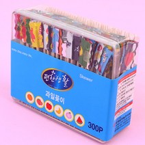 바이아트몰 과일꼬지 자작나무이쑤시개 300개입
