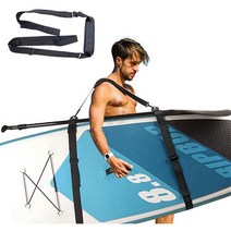 조정 가능한 서핑 보드 숄더 캐리 슬링 스탠드 업 패들 스트랩 sup 핀 웨이크 카약 유니섹스, 이탈리아, 검은 색 1 개