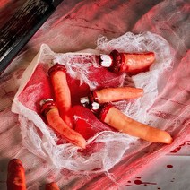 PARTYPANG 할로윈 장식소품 데코소품 H49_할로윈 공포소품 모형 [잘린 손가락], 단품