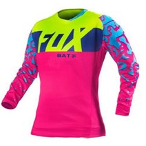 모토크로스 저지 mtb 다운힐 저지 사이클링 산악 자전거 속건성 저지 박쥐 폭스 여자용 저지