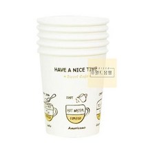튼튼한종이컵 자판기용 일반 생수컵 일회용 업소용 사무실 종이컵 테이크아웃 10온스 50개 1줄, 단일수량